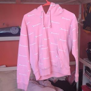 Pink Champion Hoodie